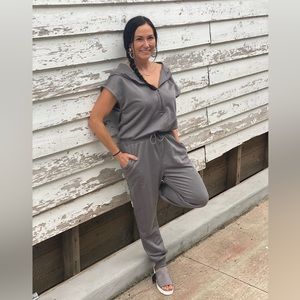 Grey Jumpsuit